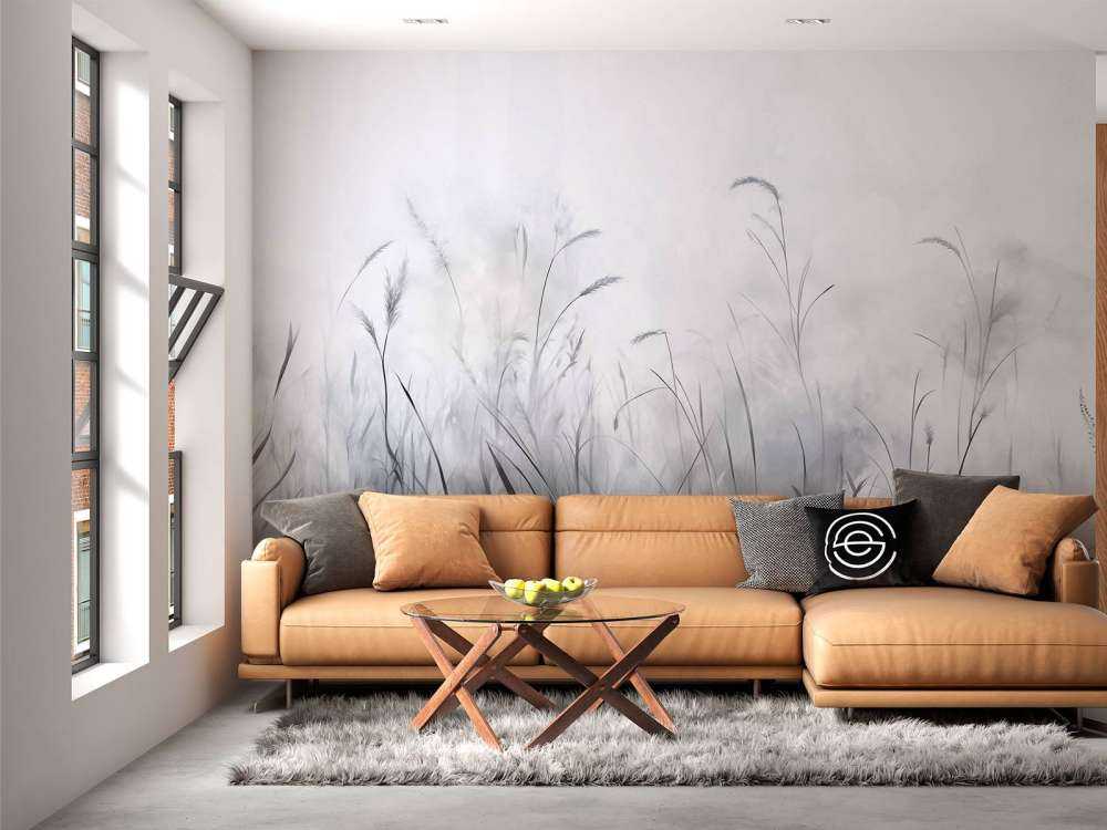 Natur Atem Sanft Grau