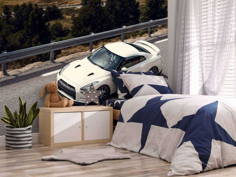 Nissan GT-R auf Bergstraße