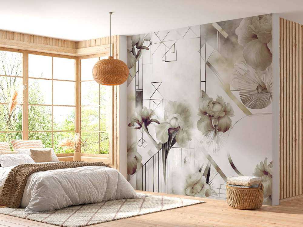 Aquarellgeometrie Grün