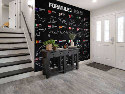 Formel 1 2025 - Datenkarte
