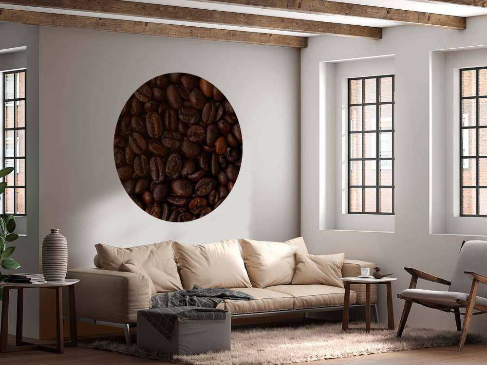 Kaffeebohnen Nahaufnahme