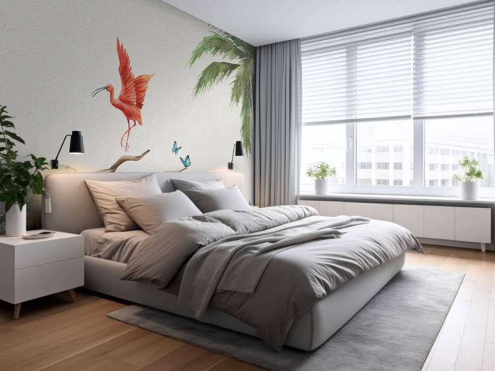 Zweig mit Dschungeltieren