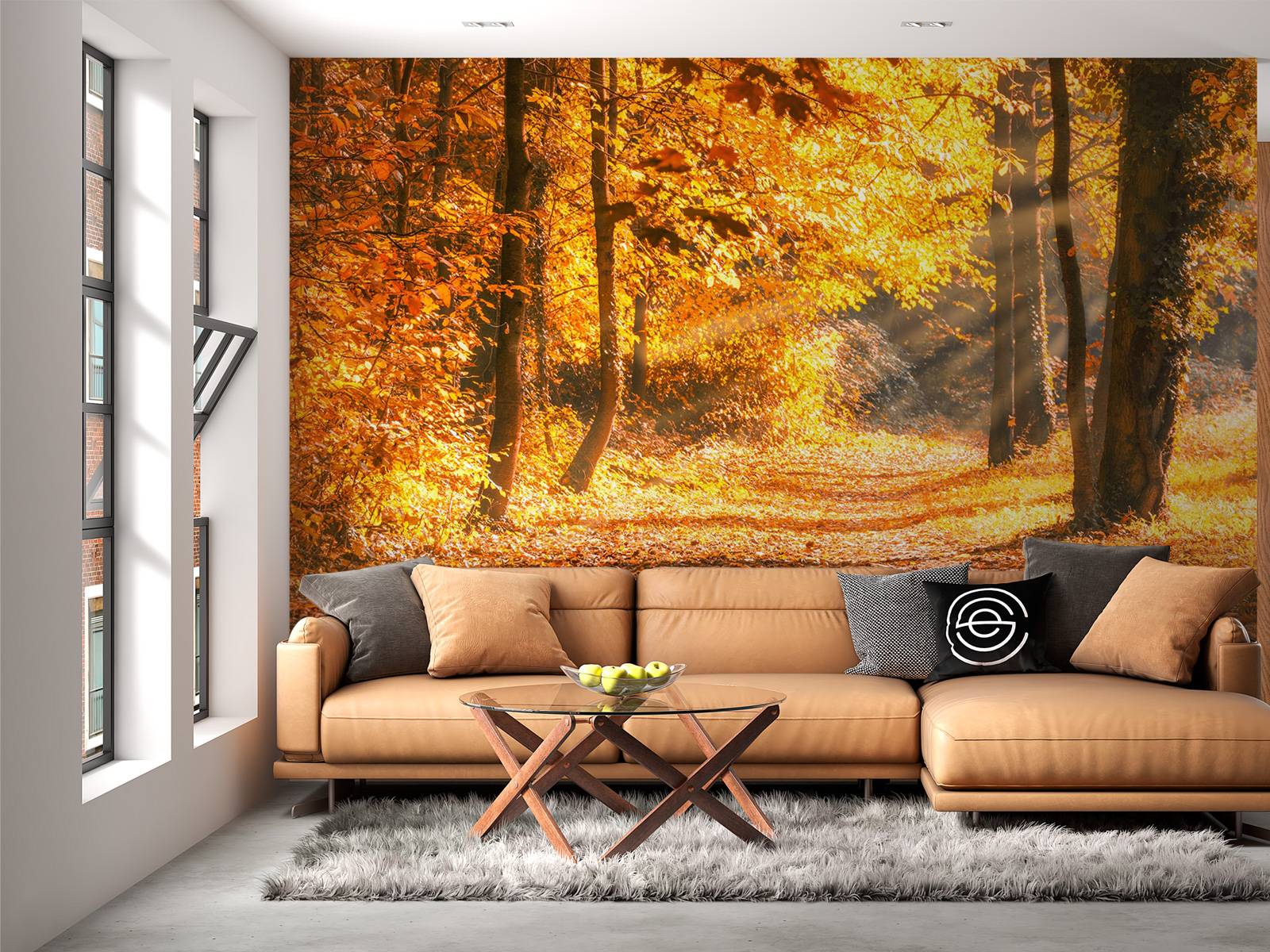 Panorama im Herbst