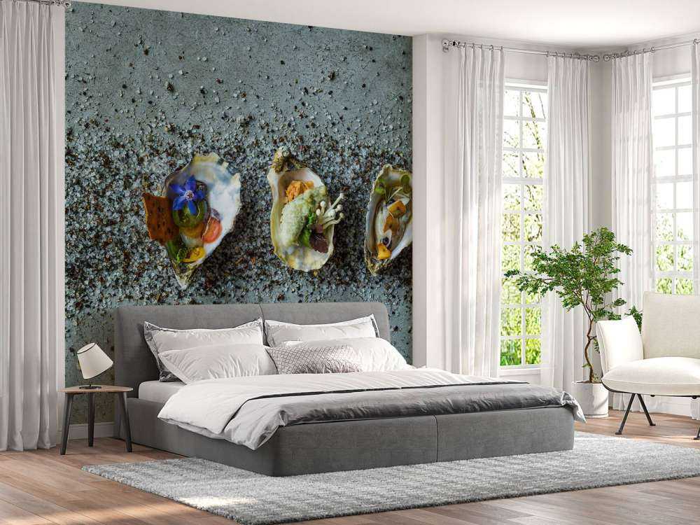 Mit Austern amüsieren