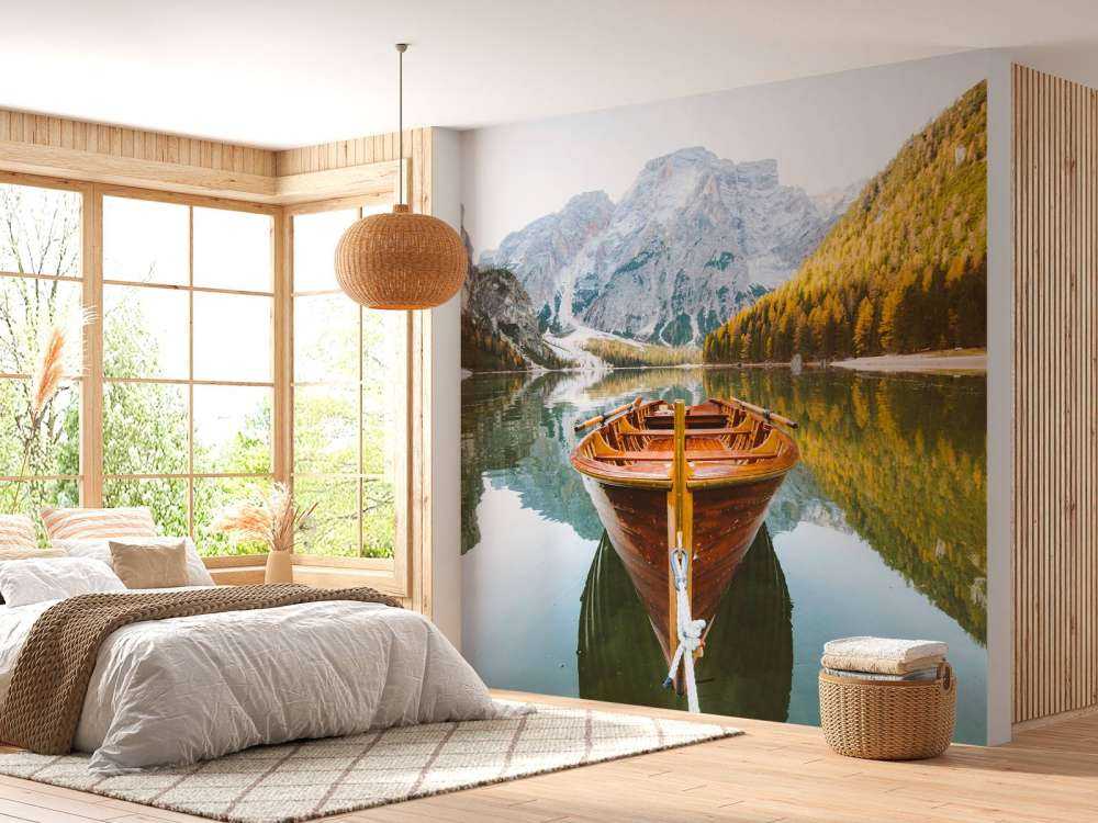 Ruderboot im See