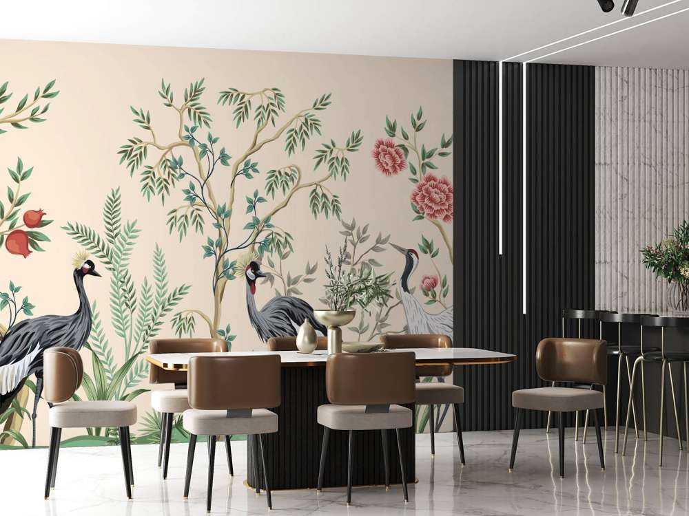 Illustration von Kränen