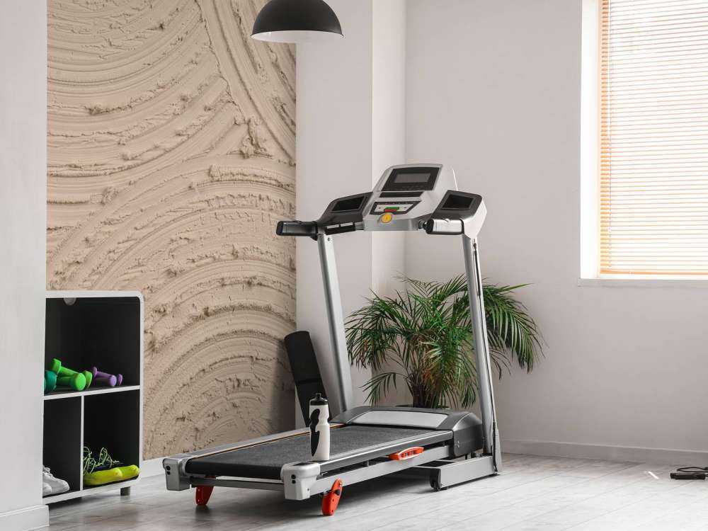 Zen Kreise grobe Struktur in taupe