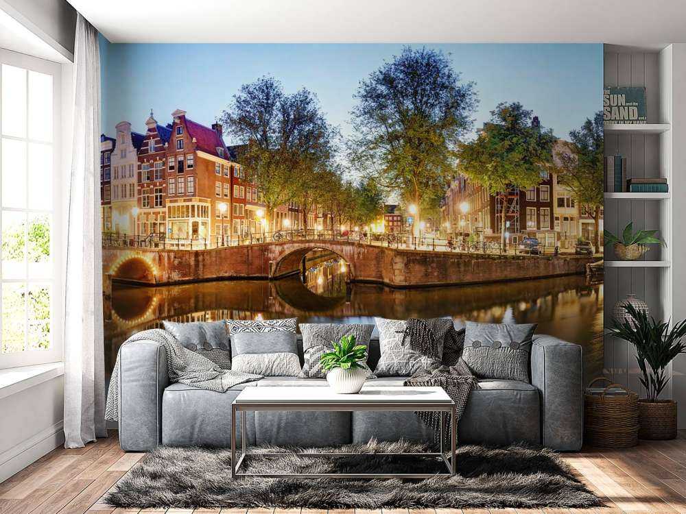 Amsterdam bei Nacht