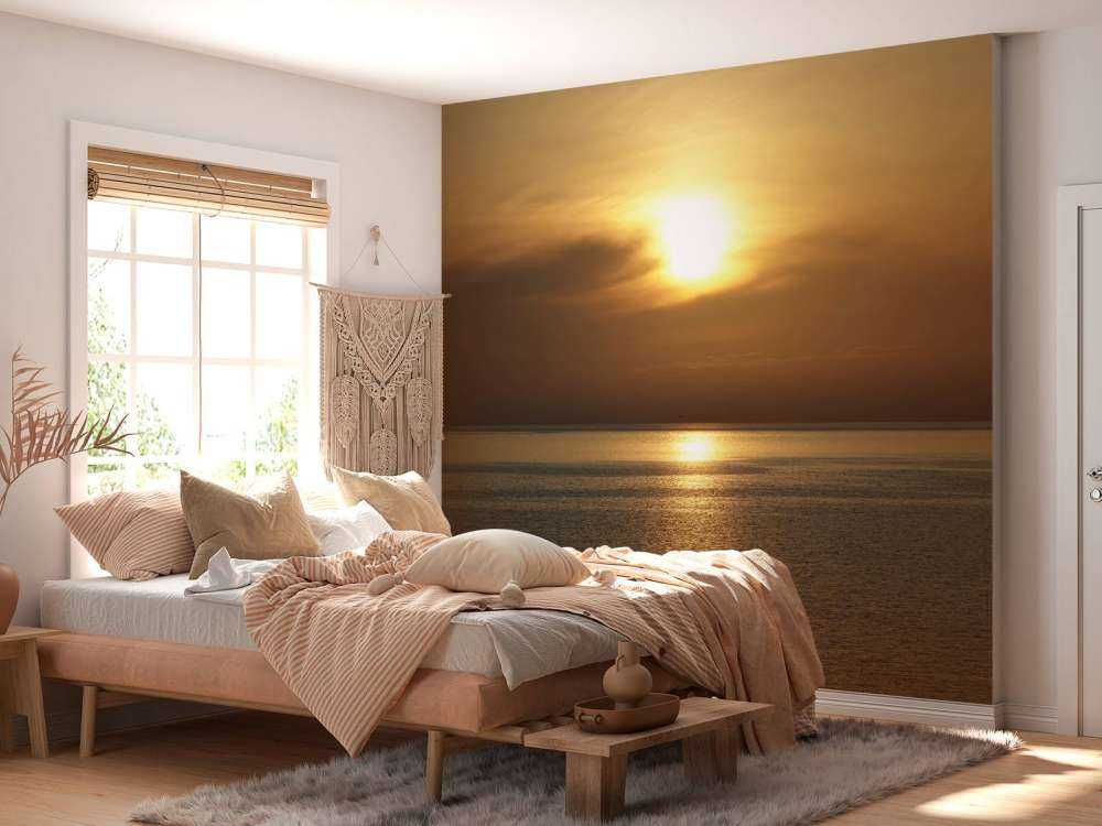 Sonnenaufgang auf See 
