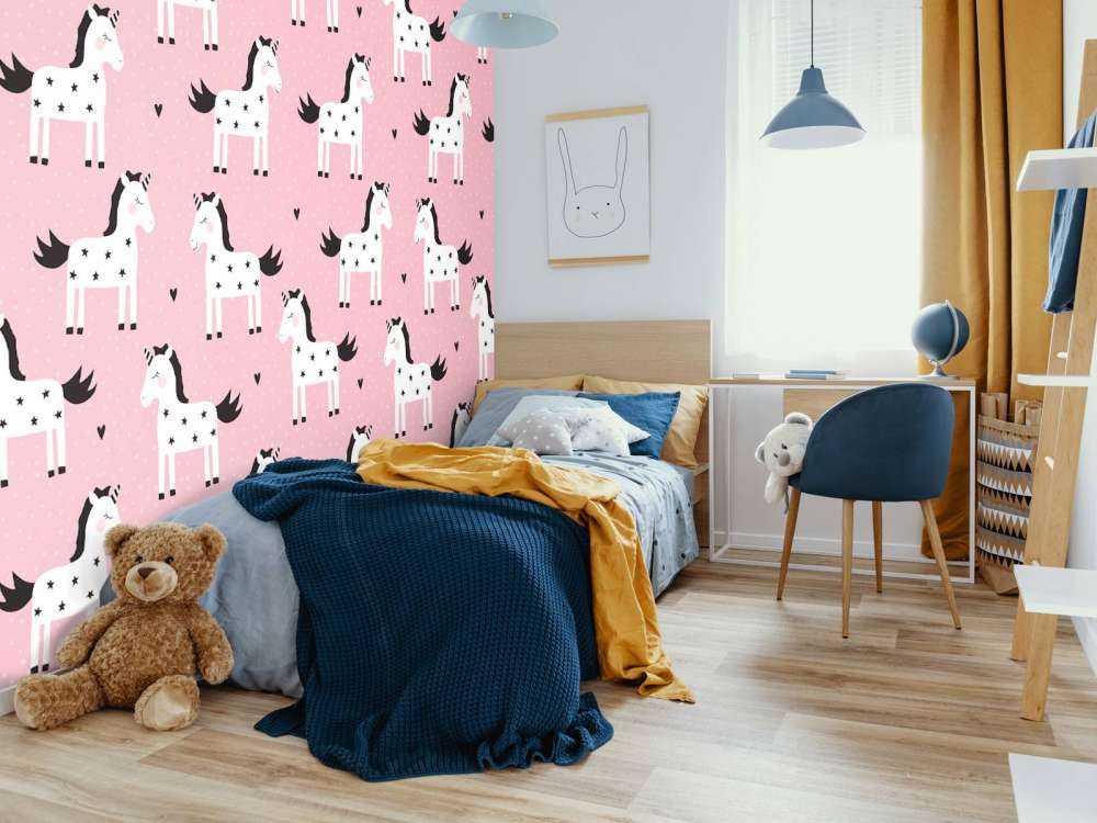 Einhorn mit Sternen