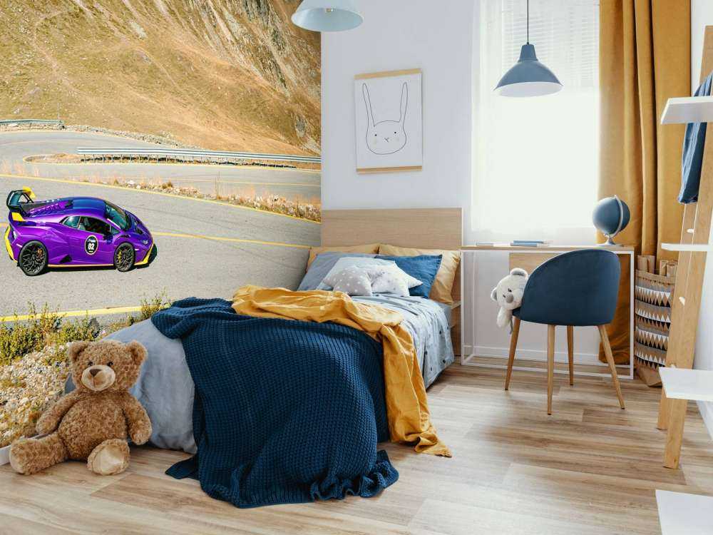 Lamborghini Huracán auf Bergpass