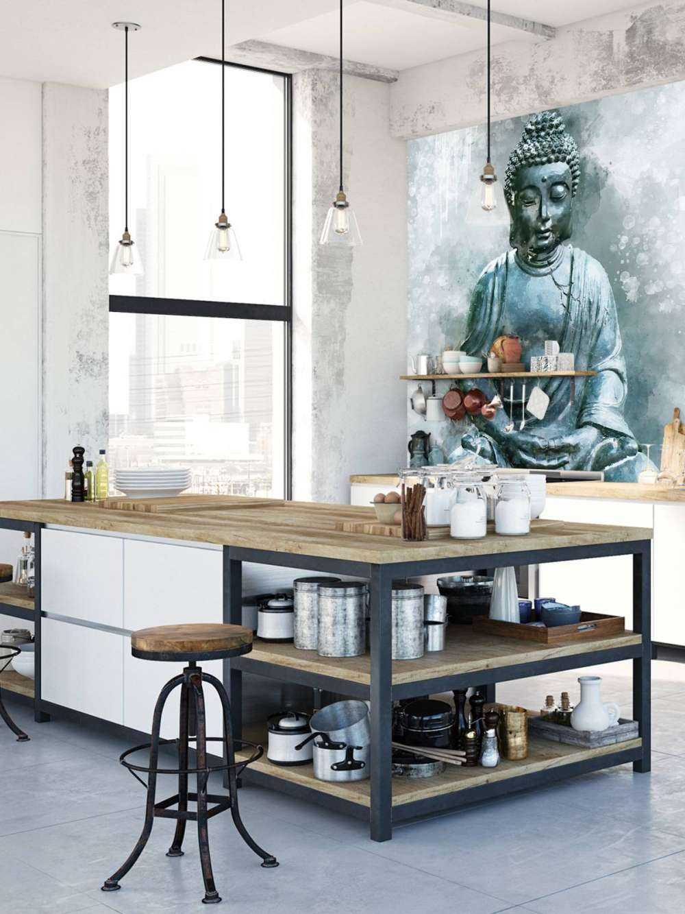 Buddha-Aquarell