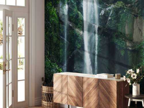Wasserfall in der Natur