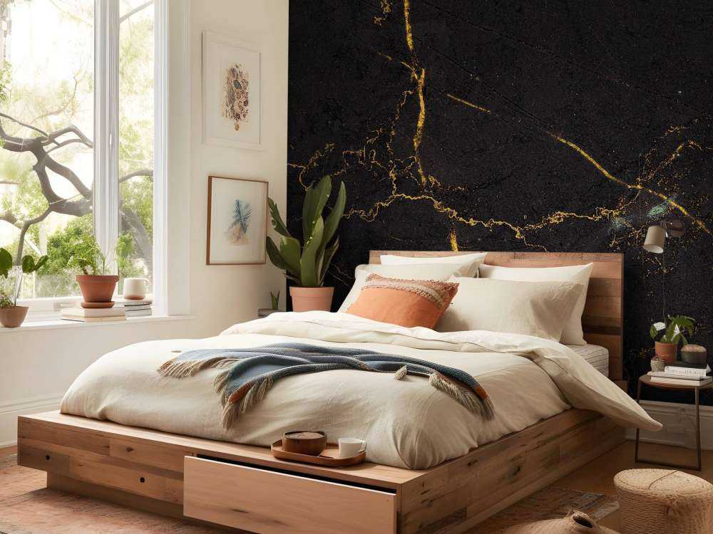 Marmor mit Gold