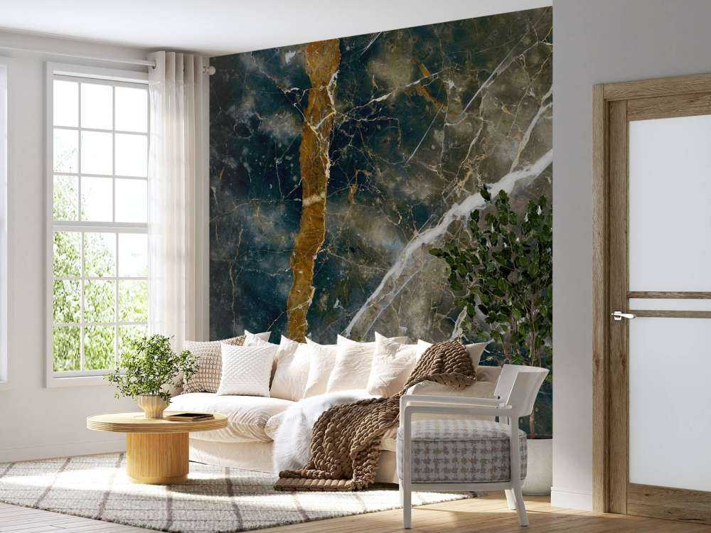 Marmor mit Wolkenstruktur
