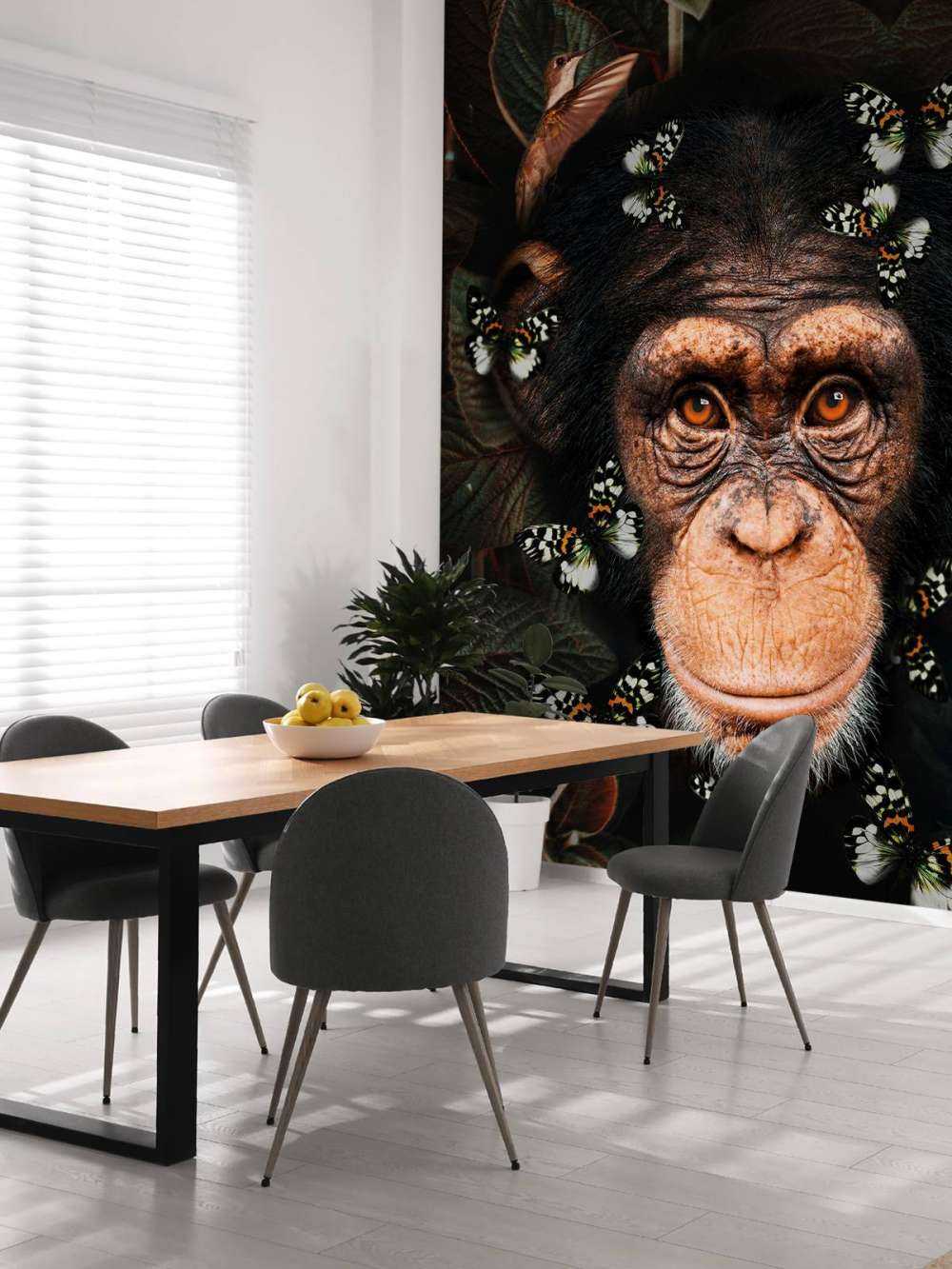 Tropical Chimpanzee Porträt