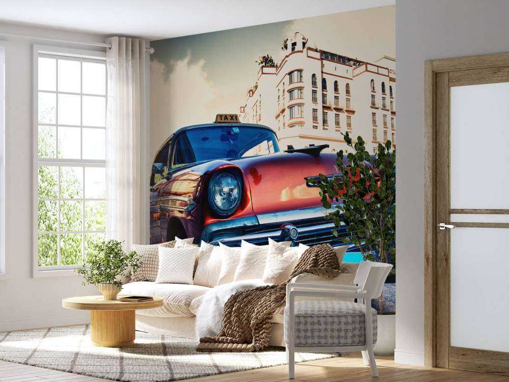 Roter Oldtimer