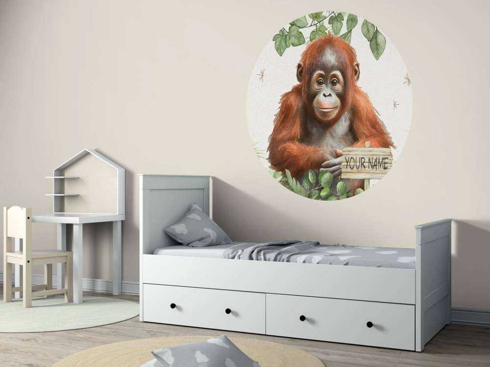 Junger Orang-Utan im Dschungel