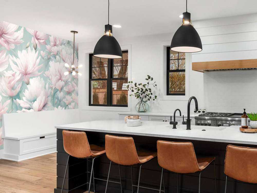 Mildes Morgenminzgrün