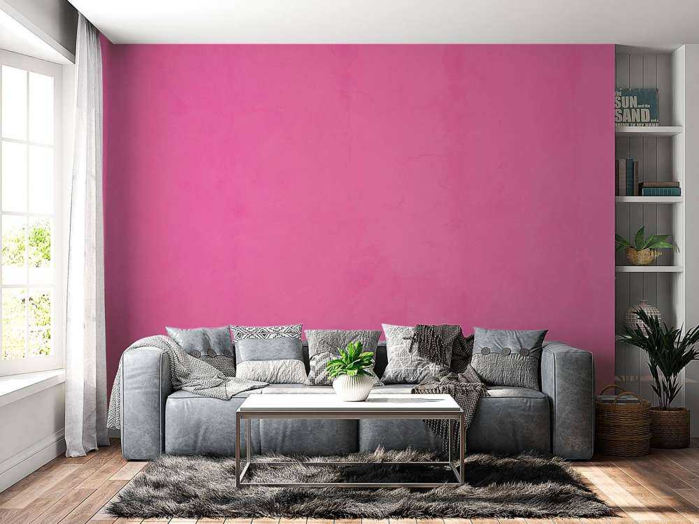 Fuchsiafarbener Beton