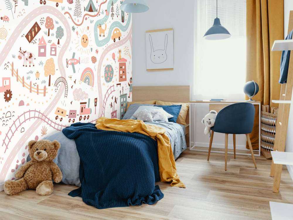 Weltkarte für Kinder