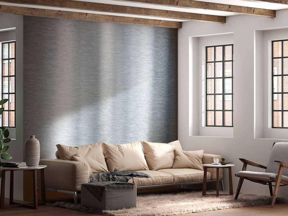 Gebürstete Aluminium-Textur