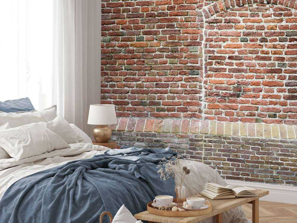 Alte gerissene Wand
