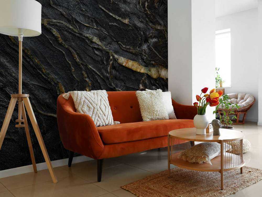 Marmor mit grober Struktur