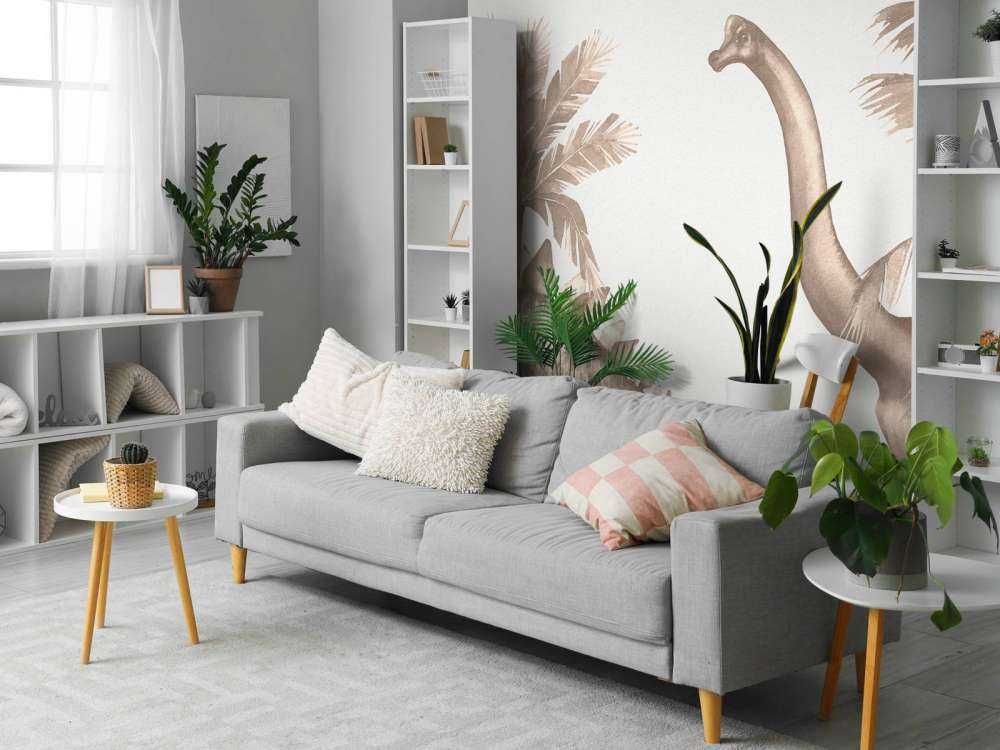 Dinosaurier in Taupe