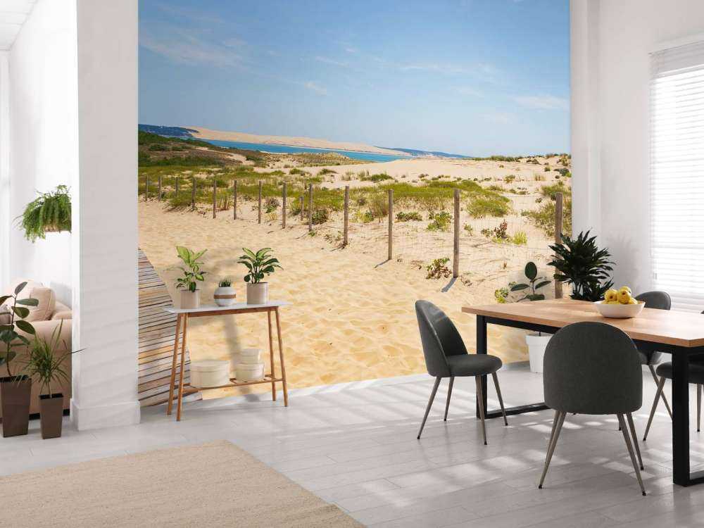 Weg zum Strand