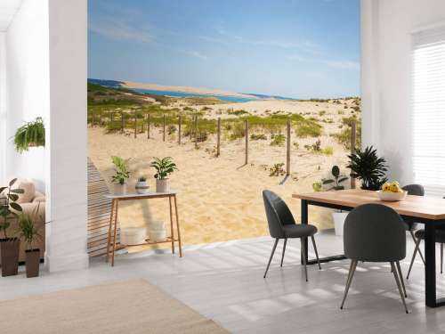 Weg zum Strand