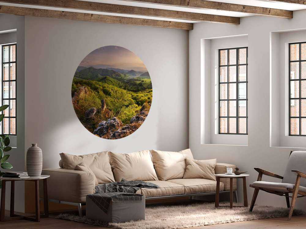 Berglandschaft im Frühling