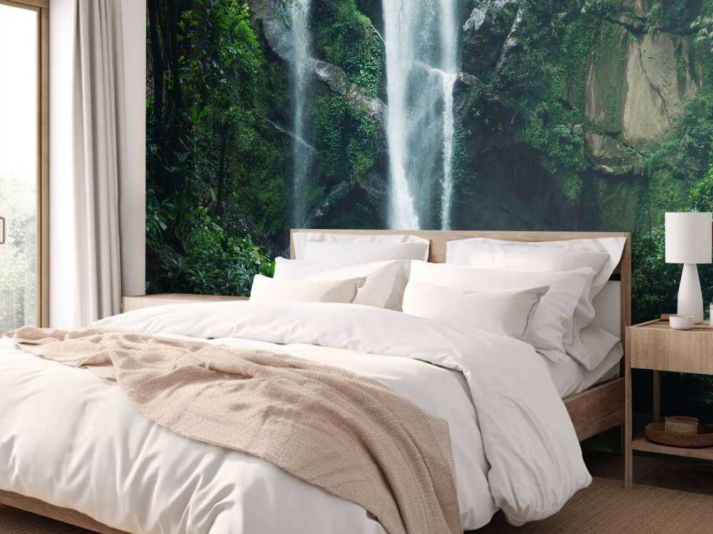 Wasserfall in der Natur