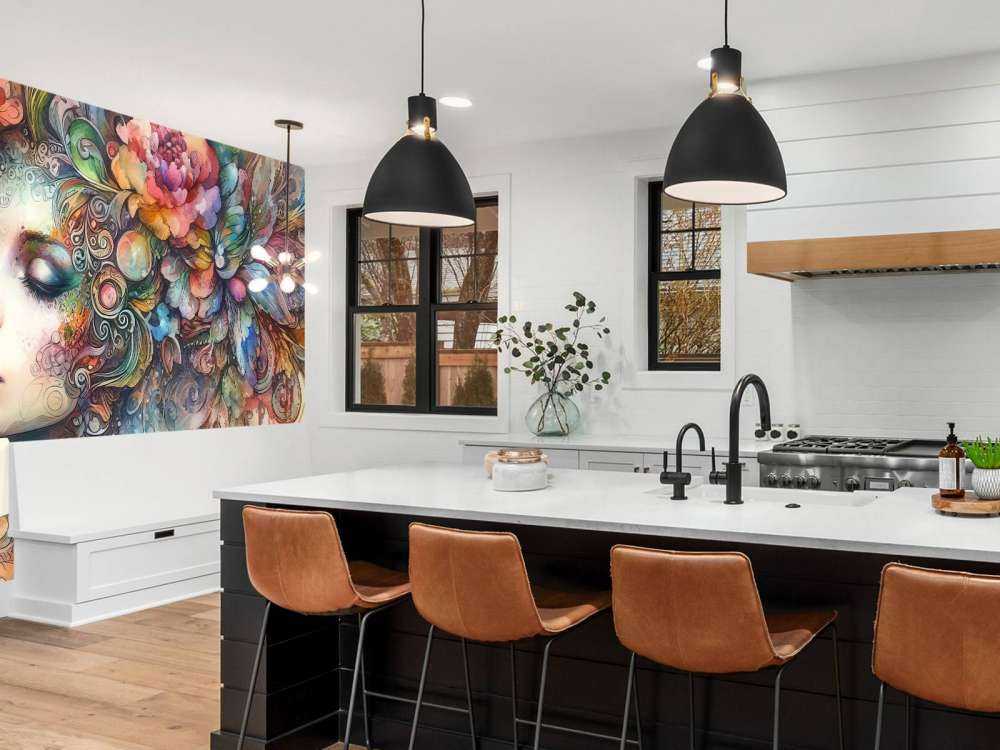 Watercolor Floral Woman #4