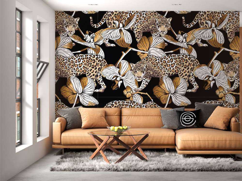 Jaguare zwischen den Orchideen