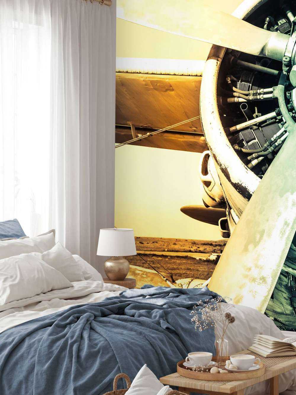 Altes Flugzeug