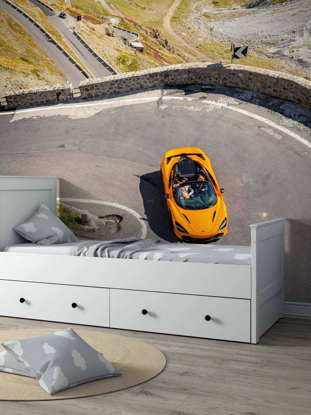 McLaren auf dem Stelviopass - Farbe