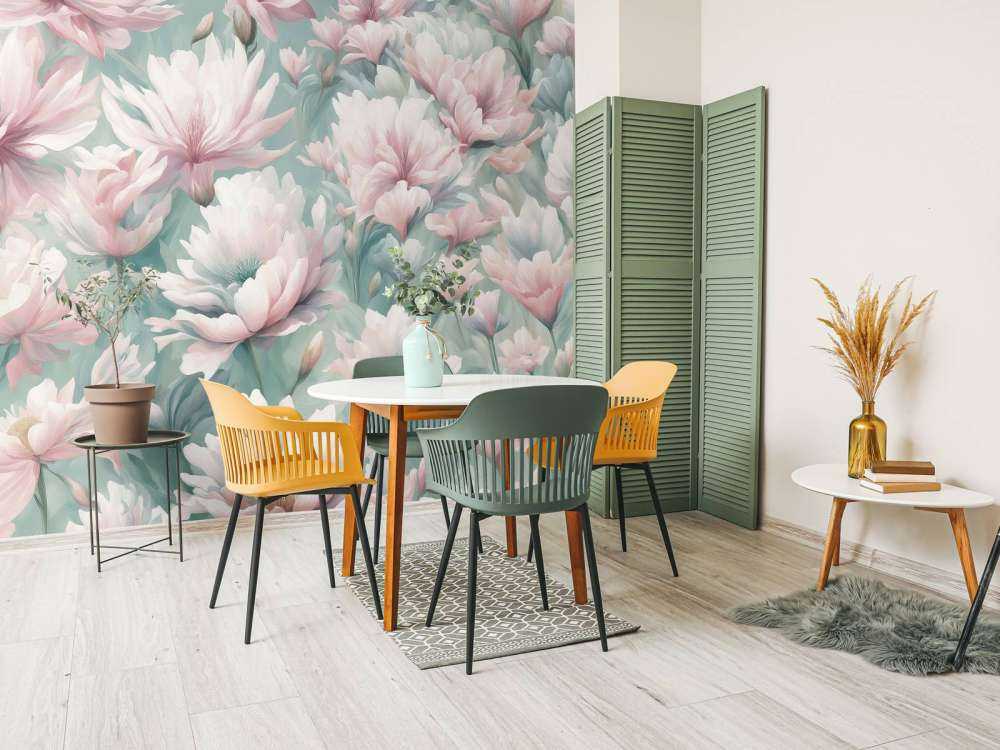 Mildes Morgenminzgrün