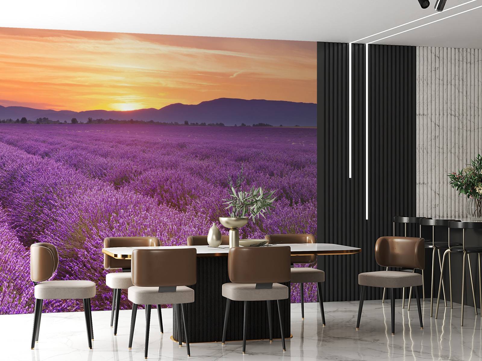 Feld voller Lavendel
