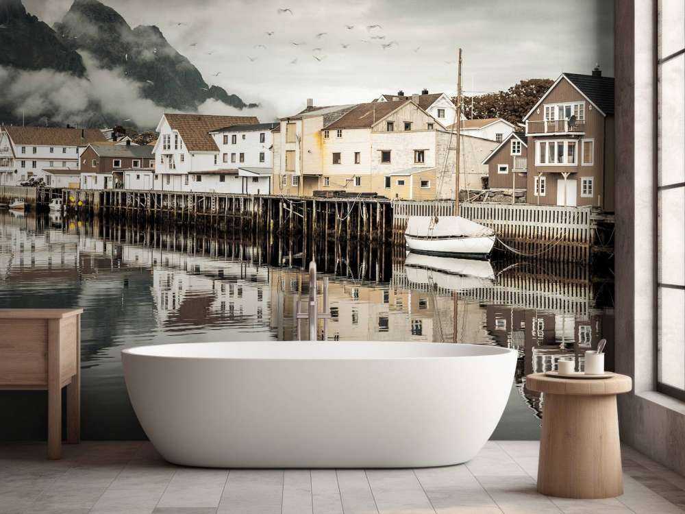 Fischerdorf auf den Lofoten