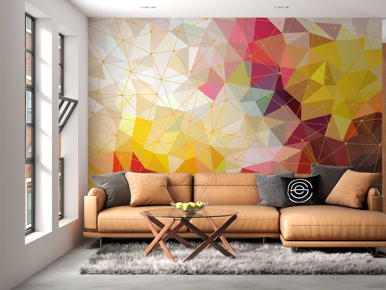 Bunte Dreiecke