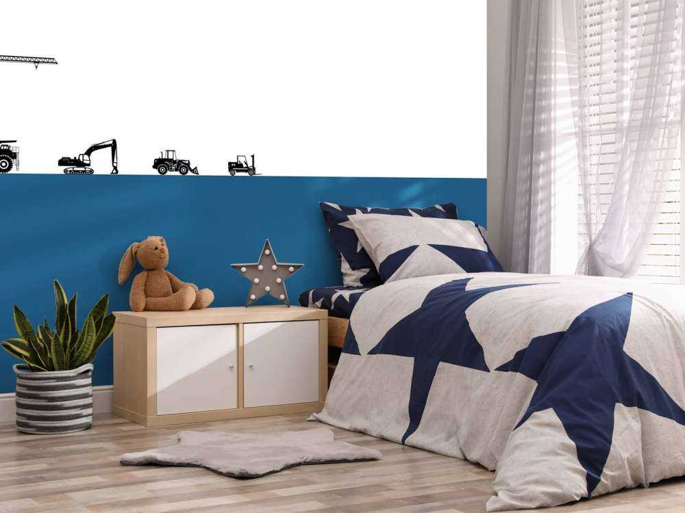 Silhouetten von Arbeitsfahrzeugen