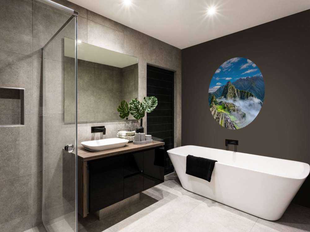 Machu Picchu im Nebel