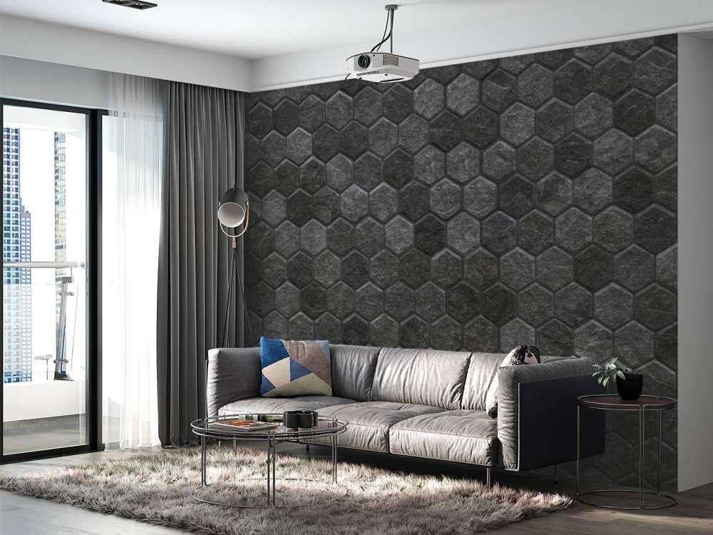 Schwarze Steine klein