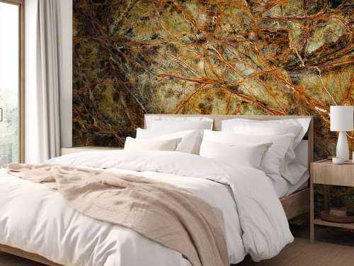 Marmor mit farbigen Adern