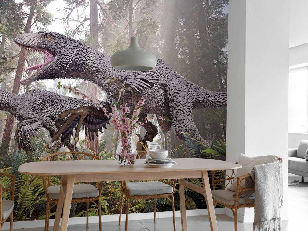 Jacht Dinosaurier