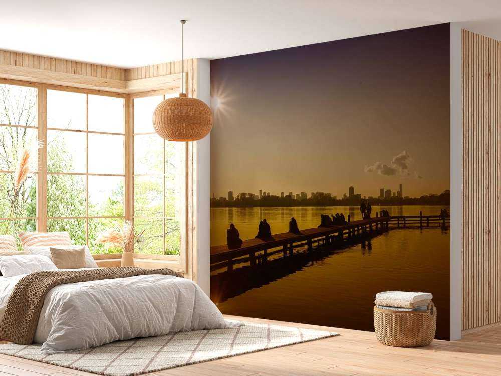 Entspannen am Kralingse Plas in Rotterdam 