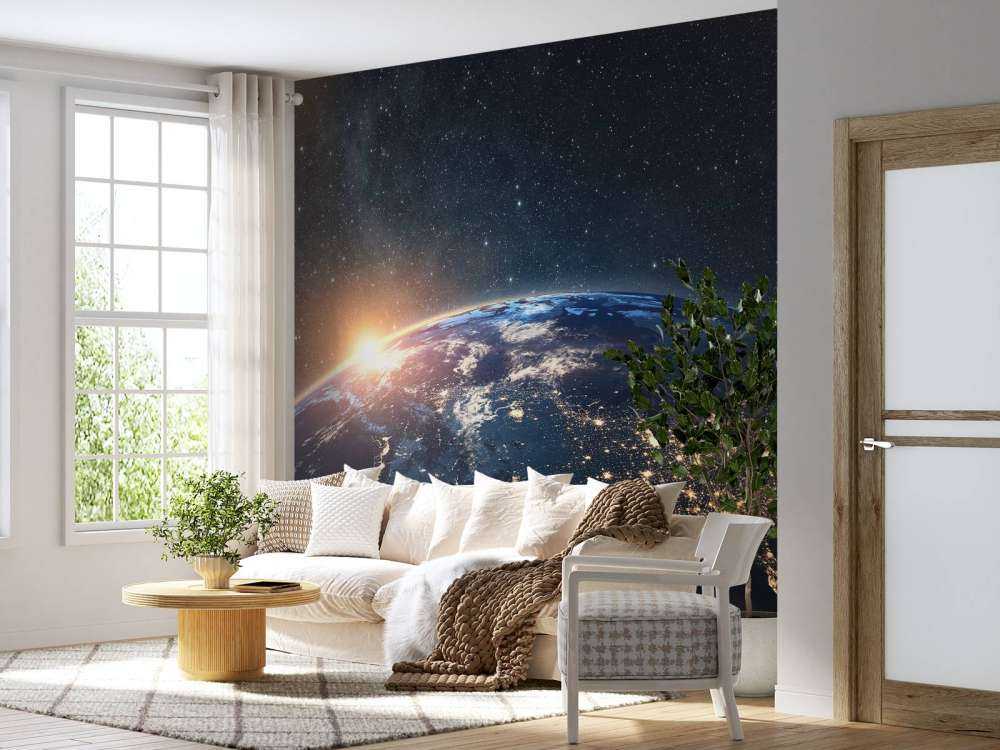 Die Erde bei Nacht