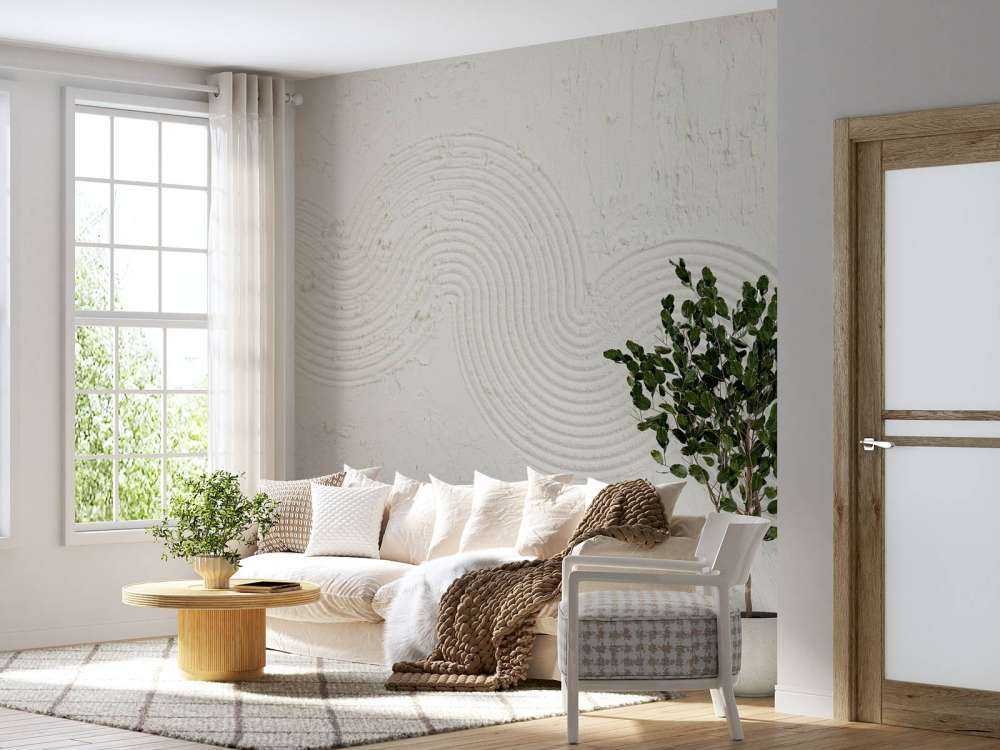 Zen-Garten Textur