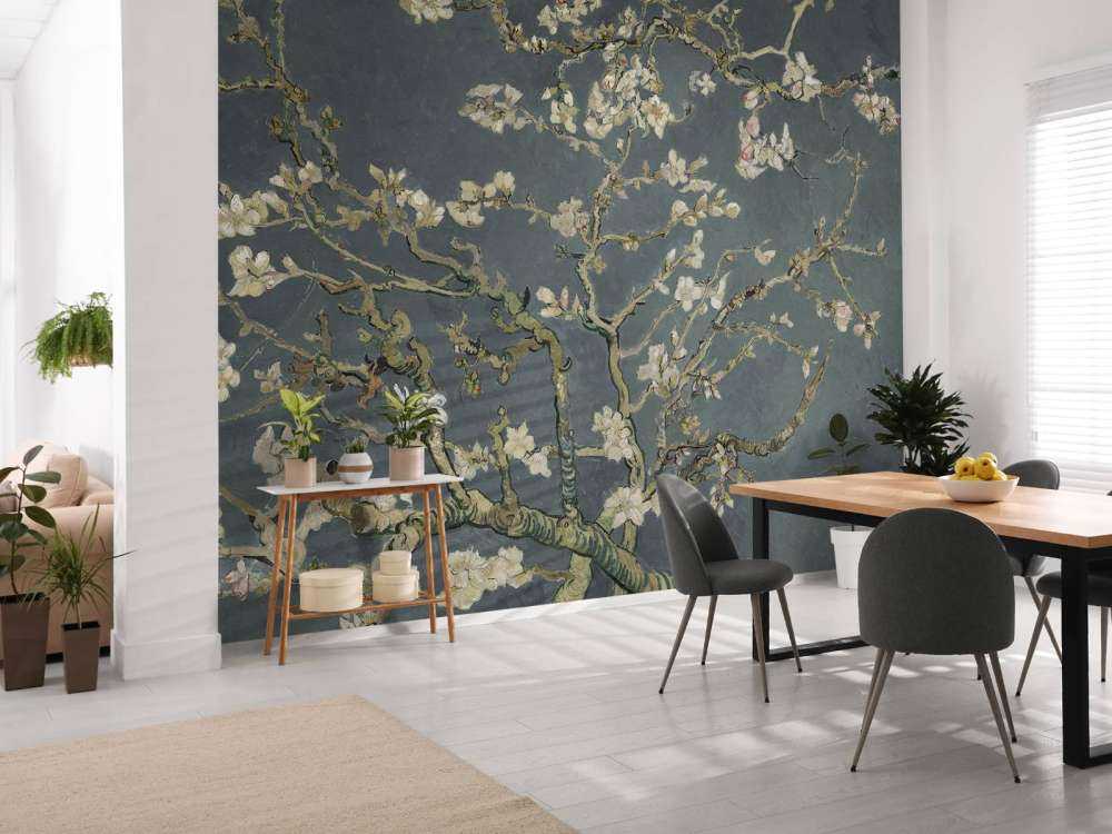 Blühende Mandel blüte